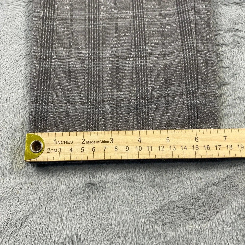 Banana Republic Pants Mens‎ 36x30 Brown Plaid Grayson Slim-Tapered Ankle New